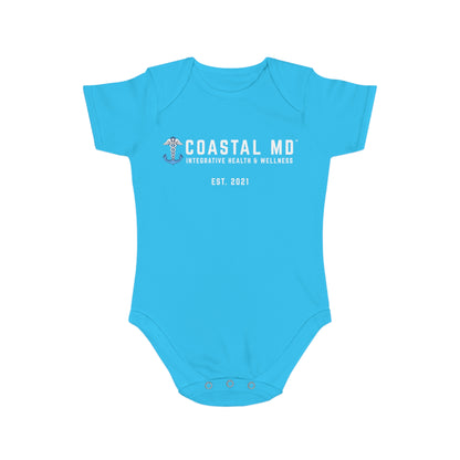 Nautical Anchor Baby Bodysuit – Cute Infant Short Sleeve Onesie