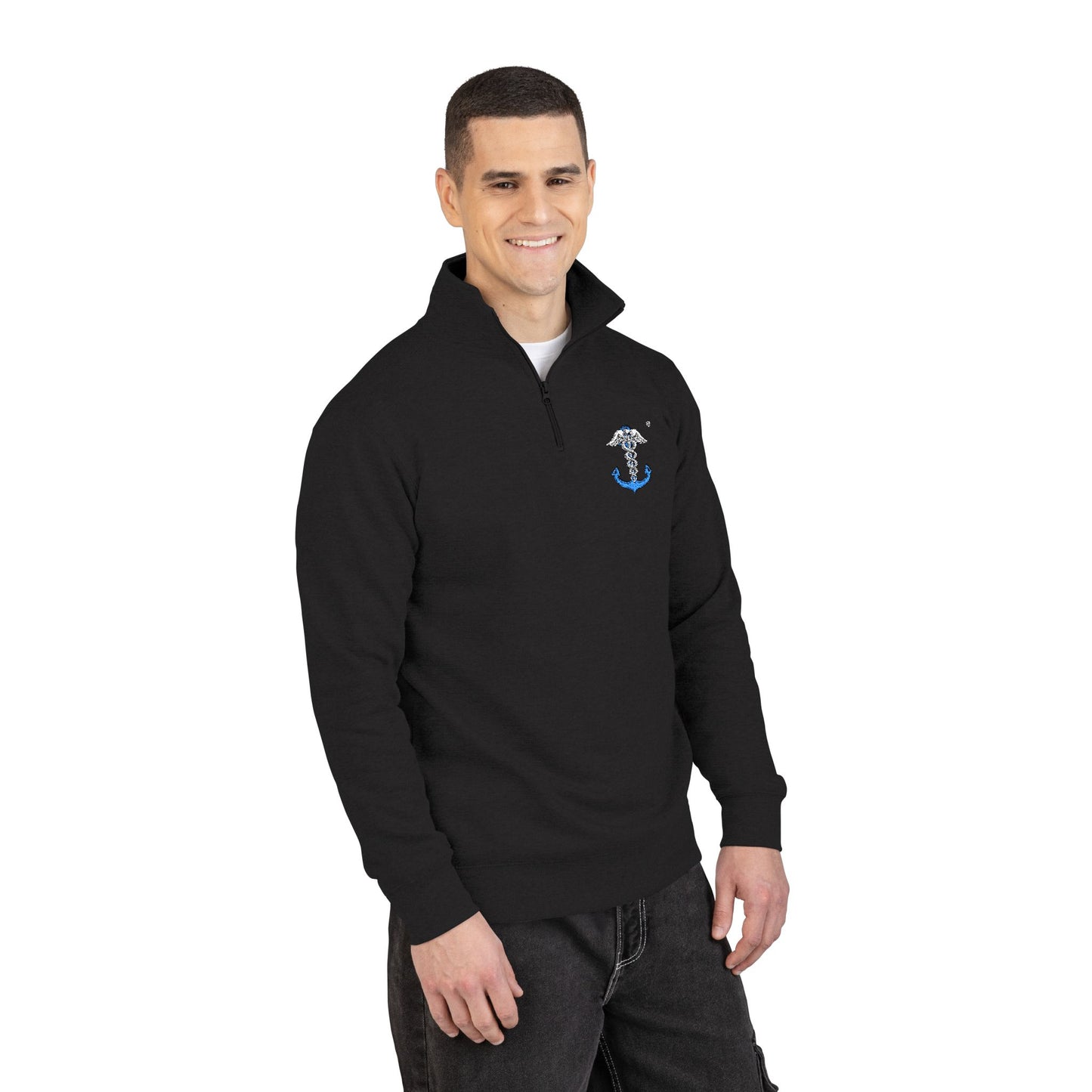 Cozy Embroidered Fleece Pullover for Everyday Comfort, Perfect for Casual Outings, Gifts, and Relaxation
