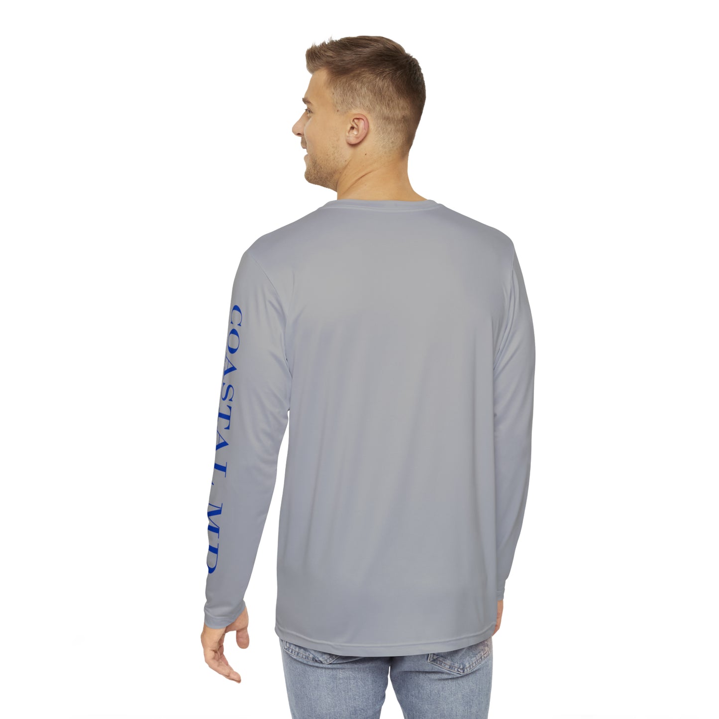 Coastal MD Minimalist Long Sleeve Shirt - Grey