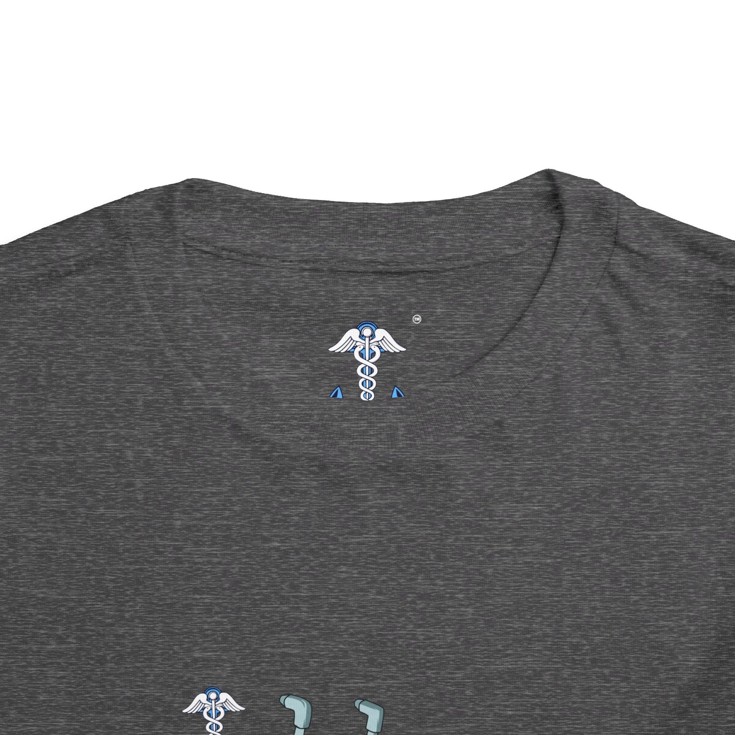 Toddler Tee — Patriotic Monster Truck with Anchor Graphic