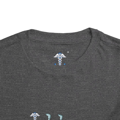 Toddler Tee — Patriotic Monster Truck with Anchor Graphic