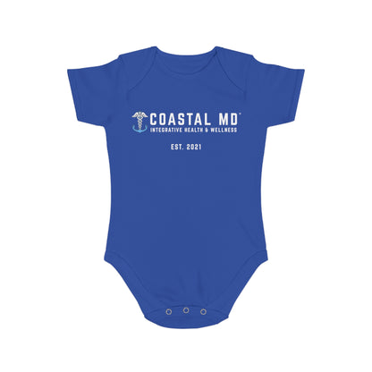 Nautical Anchor Baby Bodysuit – Cute Infant Short Sleeve Onesie
