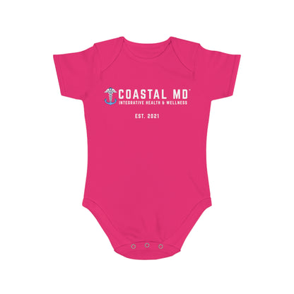 Nautical Anchor Baby Bodysuit – Cute Infant Short Sleeve Onesie