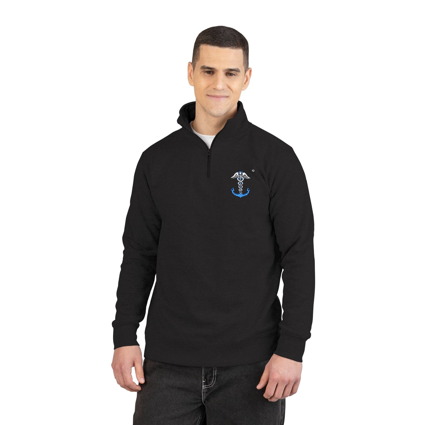 Cozy Embroidered Fleece Pullover for Everyday Comfort, Perfect for Casual Outings, Gifts, and Relaxation