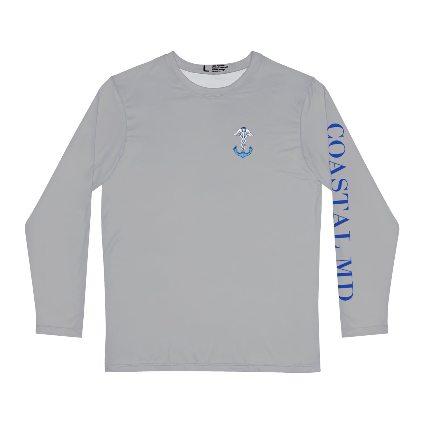 Coastal MD Minimalist Long Sleeve Shirt - Grey