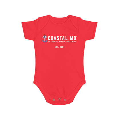 Nautical Anchor Baby Bodysuit – Cute Infant Short Sleeve Onesie