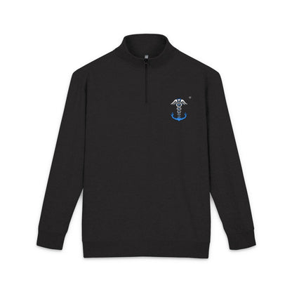 Cozy Embroidered Fleece Pullover for Everyday Comfort, Perfect for Casual Outings, Gifts, and Relaxation